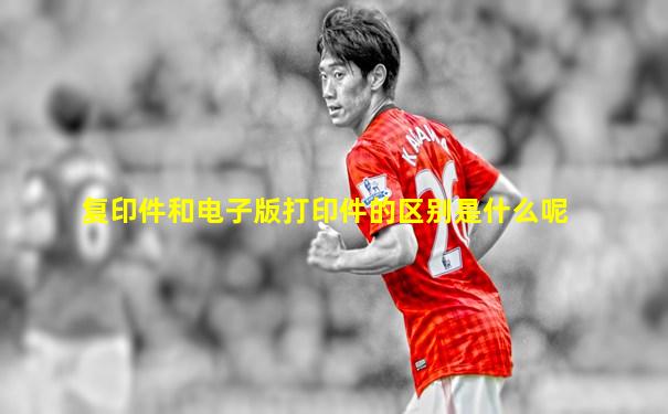 复印件和电子版打印件的区别是什么呢